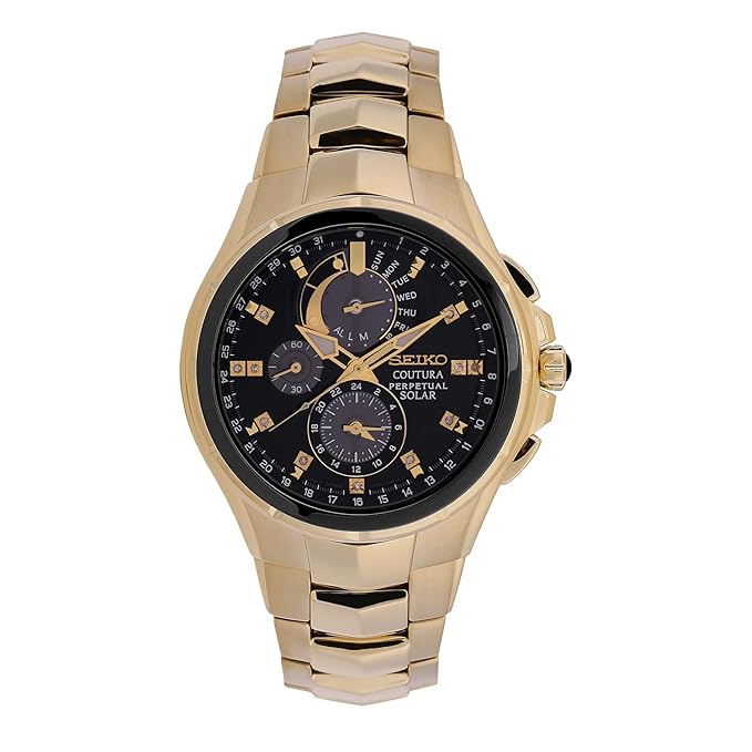 Seiko Analogue Men's Stainless Steel Watch