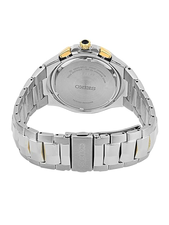 Seiko Analog Black Dial Men's Watch