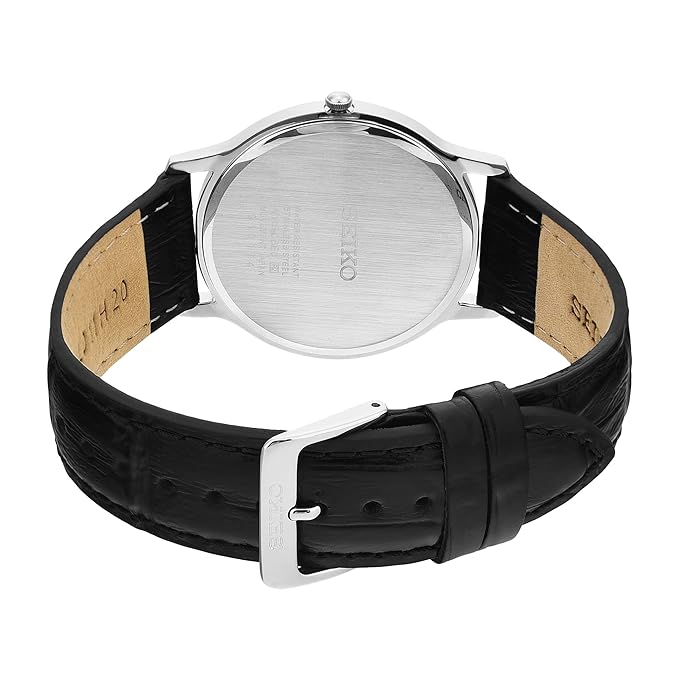 Seiko Analog White Dial Men's Watch