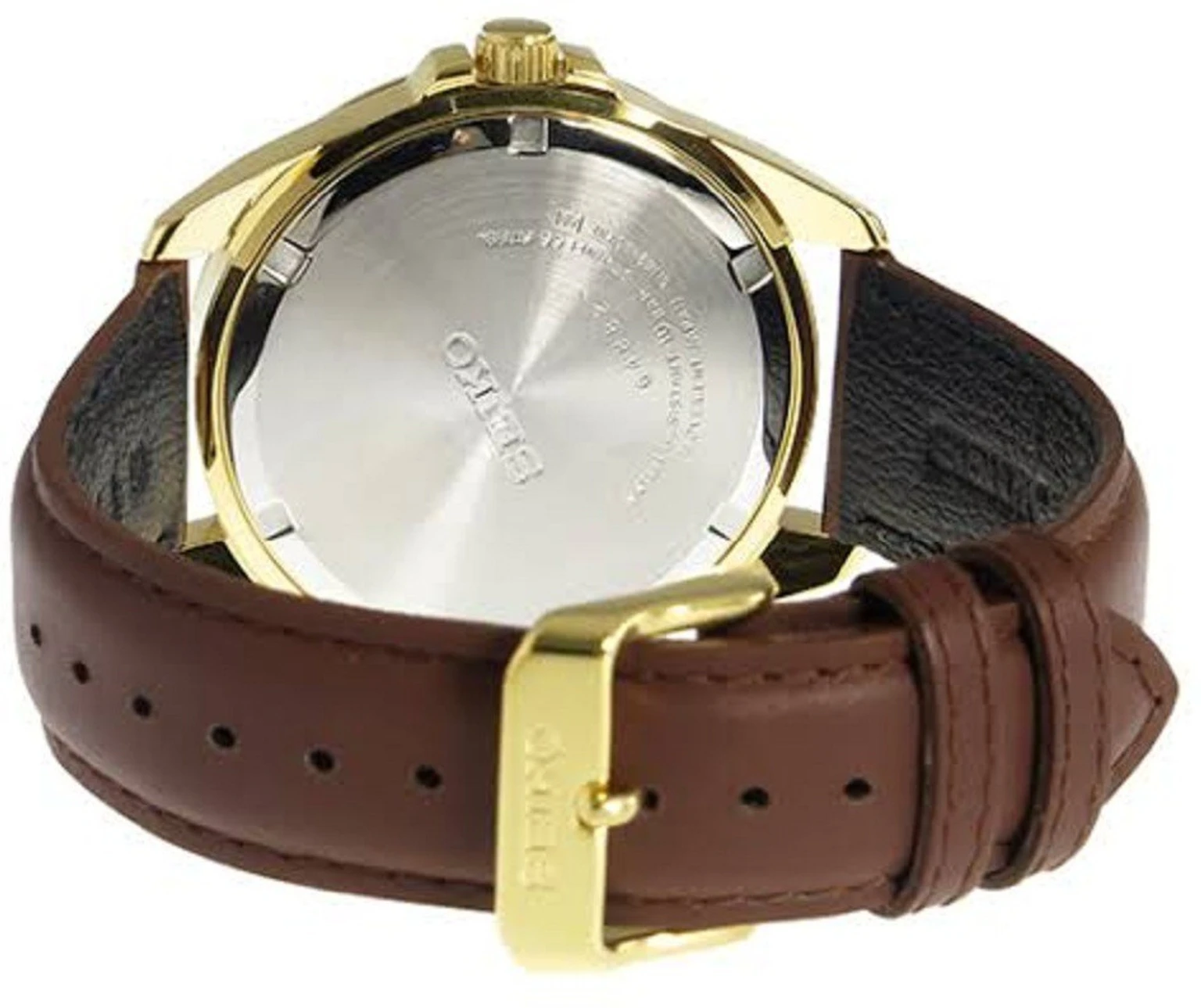 Seiko Analog White Dial Men's Watch