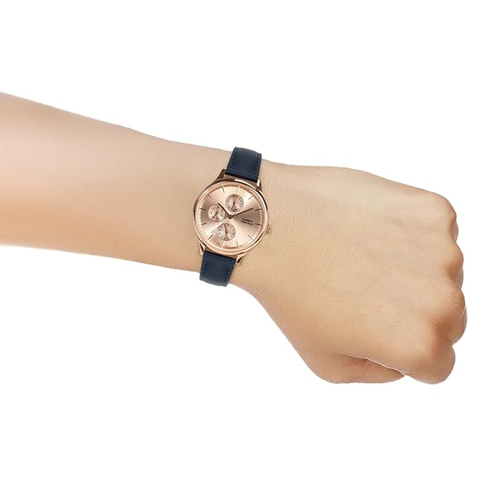 Casio Enticer Ladies LTP-SN7YRL-4A Analog Rose Gold Dial Watch