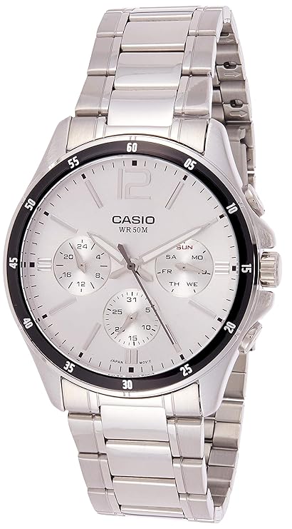 Casio Stainless Steel Unisex Analog Watches Combo