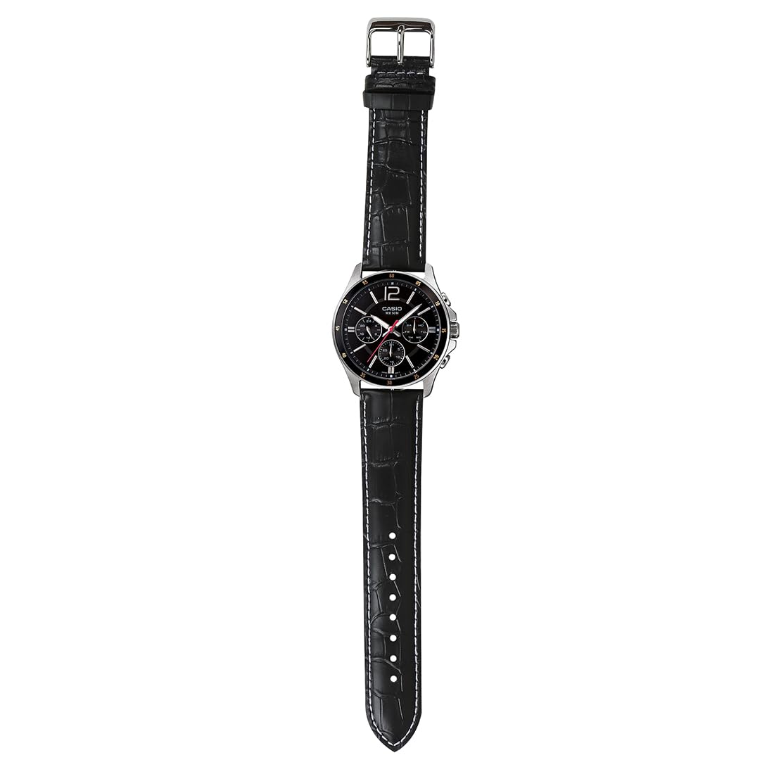 Casio Enticer Chronograph Black Dial Men's Watch