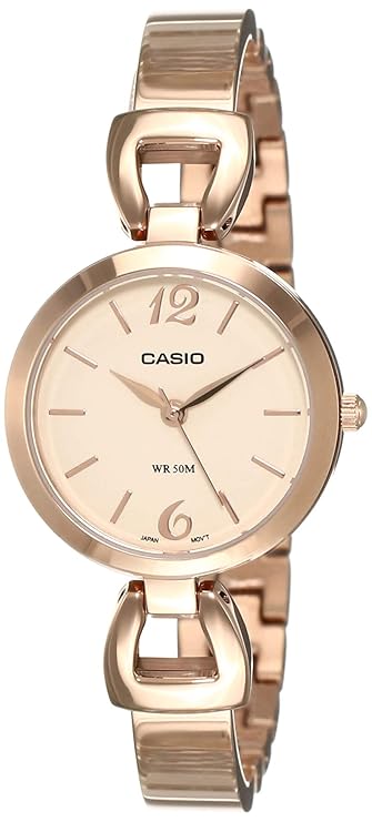 Casio Enticer Analog Pink Dial Women's Watch
