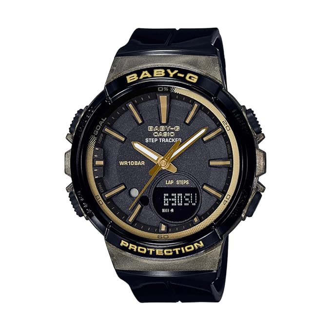 Casio Baby-g Analog-Digital Black Dial Women's Watch