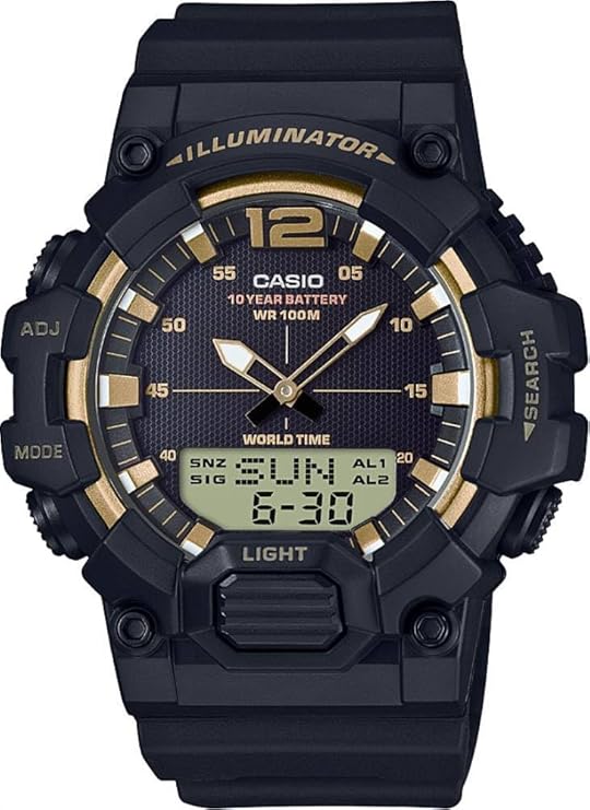 Casio Youth Digital Black Dial Men's Watch