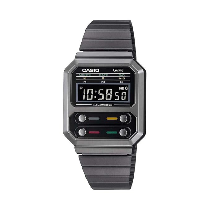 Casio Vintage Digital Black Dial Unisex