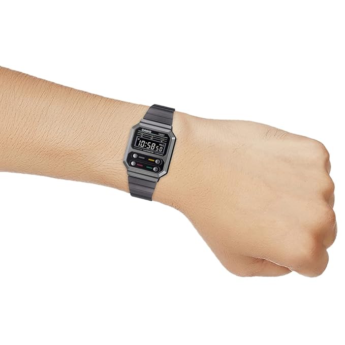 Casio Vintage Digital Black Dial Unisex