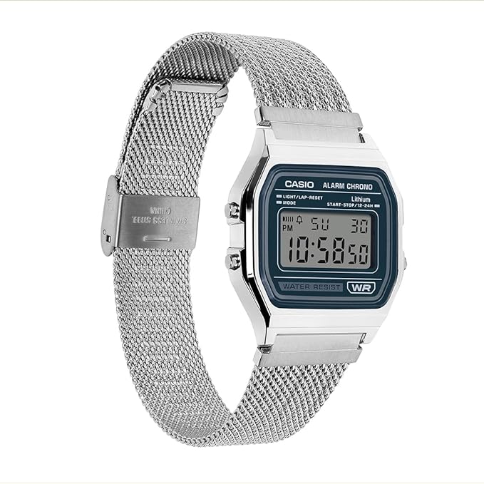 Casio Vintage A158WEM-3DF Digital Dark Green Watch Unisex