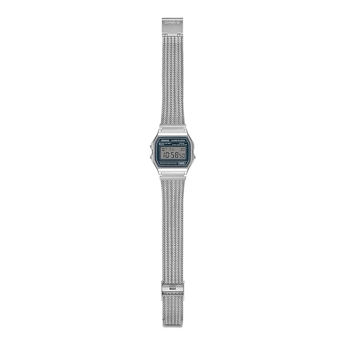 Casio Vintage A158WEM-3DF Digital Dark Green Watch Unisex