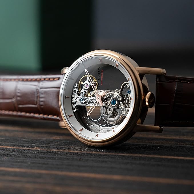 EARNSHAW Fowler Analog White Dial Men's Watch