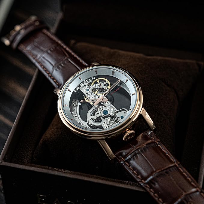 EARNSHAW Fowler Analog White Dial Men's Watch