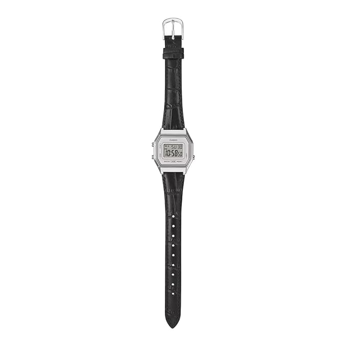 Casio Vintage LA680WEL-1DF Digital White Watch Women