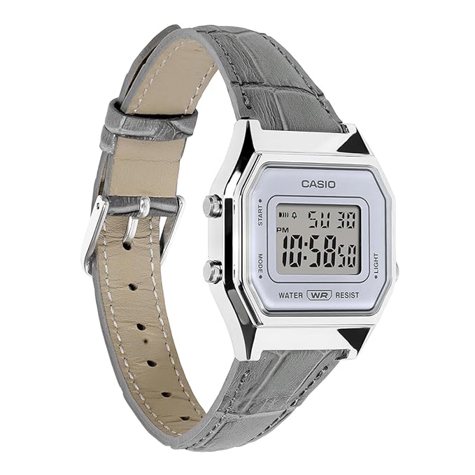 Casio Vintage LA680WEL-8A2DF Digital Light Blue Watch Women