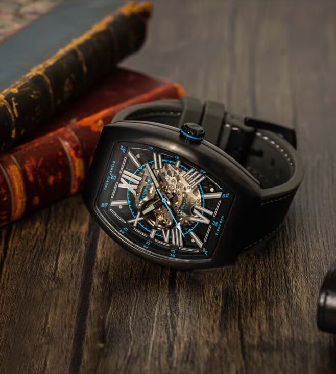 EARNSHAW Supremacy Skeleton Automatic Watch for Men