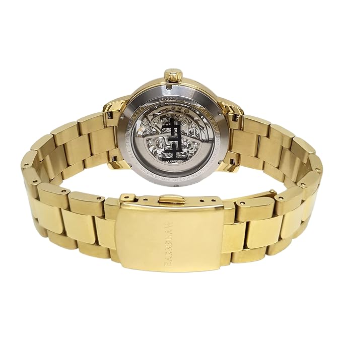 Earnshaw Babbage Skeleton 21 Jewels Automatic Watch for Men