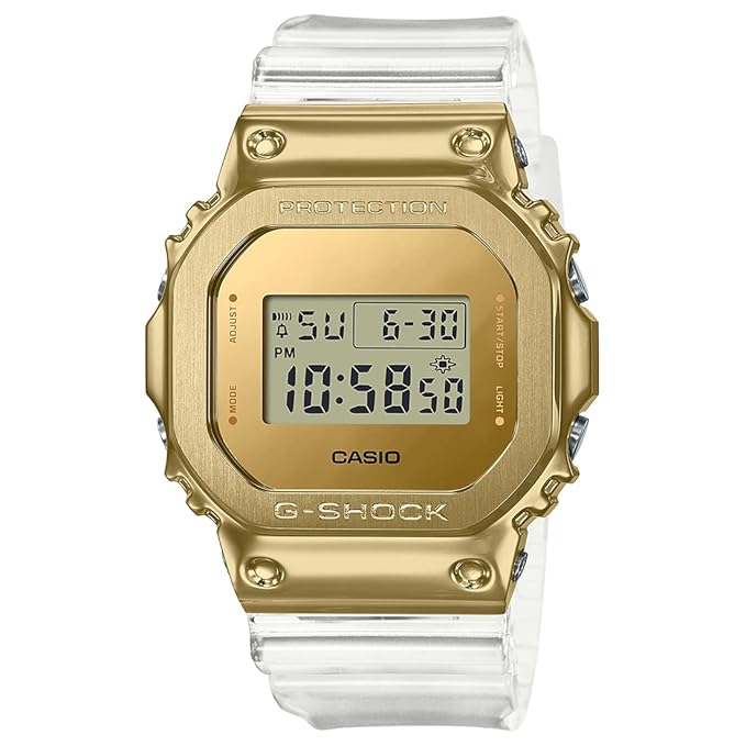 Casio Digital Gold Dial Men's Watch