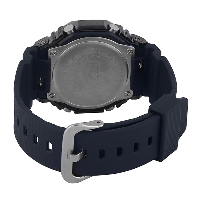 Casio G-Shock GM-2100BB-1ADR Black IP Analog-Digital Dial Resin Strap Men's Watch Shock and 200M Water Resistant