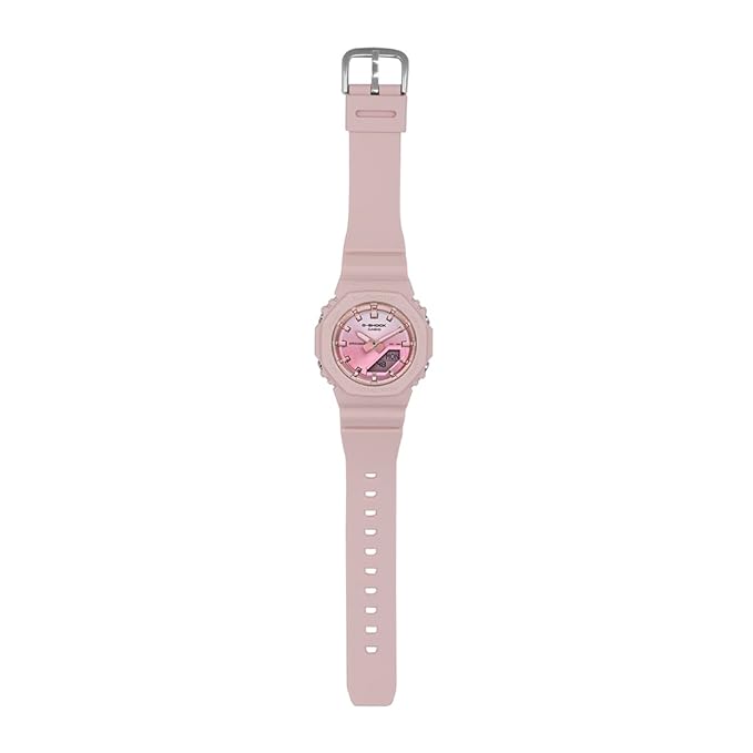 Casio G-Shock GMA-P2100SG-4ADR Analog-Digital Pink Dial Women Watch Pink Resin Strap