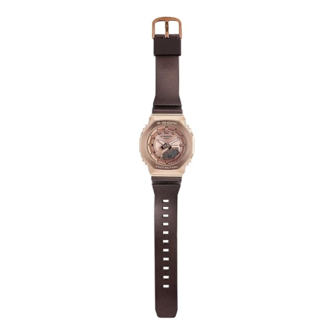Casio G-Shock Women GM-S2100CB-5ADR Analog-Digital Rose Gold Dial Women
