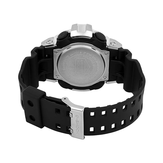 Casio G-Shock GM-700-1ADR Analog-Digital Silver Dial Men