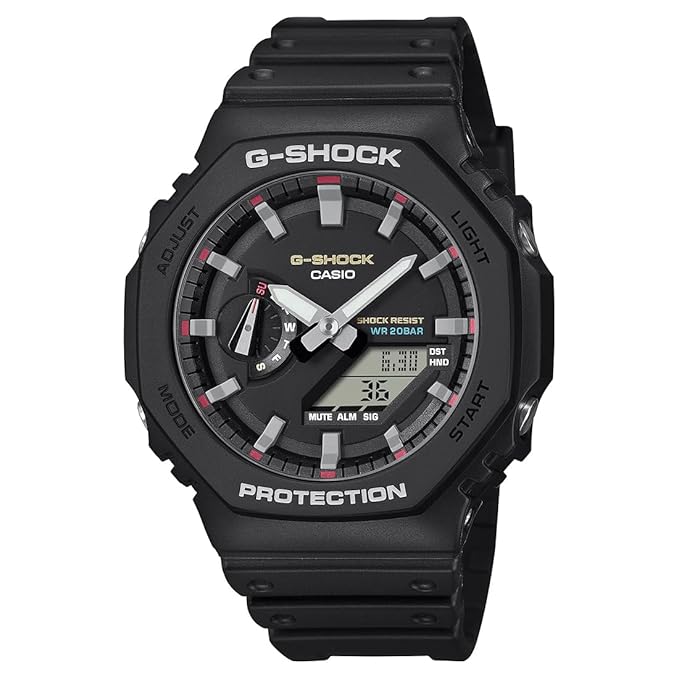 Casio G-Shock GA-2100RL-1ADR Analog-Digital Black Dial Men
