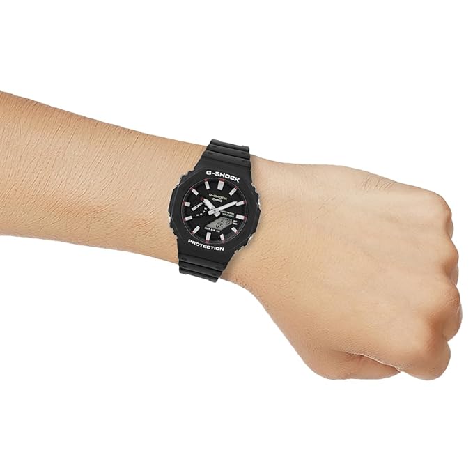 Casio G-Shock GA-2100RL-1ADR Analog-Digital Black Dial Men