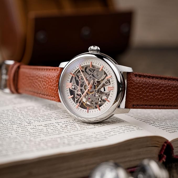 EARNSHAW Analog White Dial Men's Watch