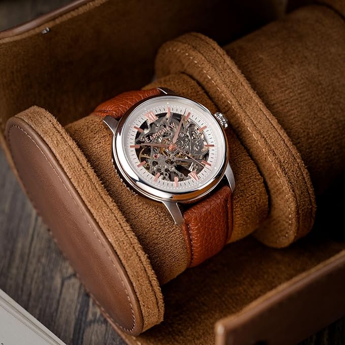 EARNSHAW Analog White Dial Men's Watch
