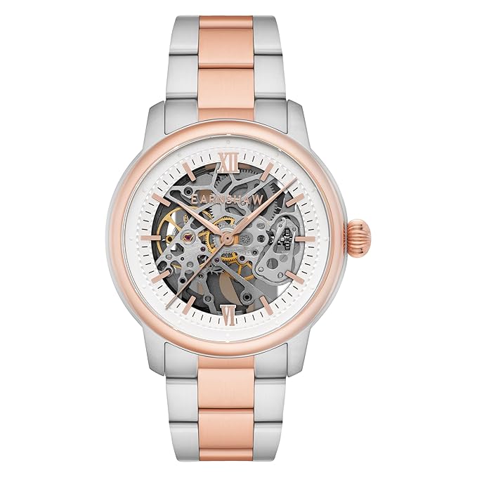 EARNSHAW Analog White Dial Men's Watch