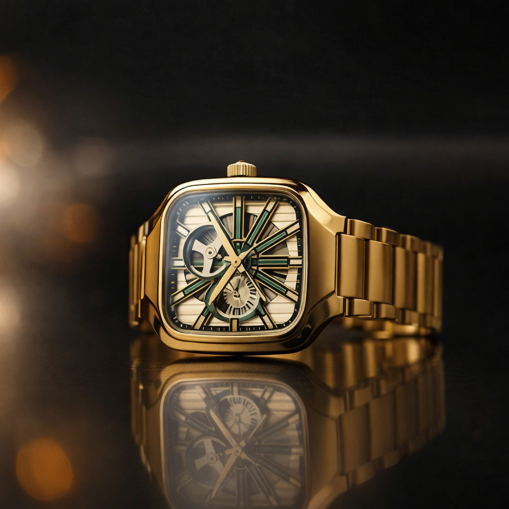 EARNSHAW Paxton Skeleton Automatic Watch for Men