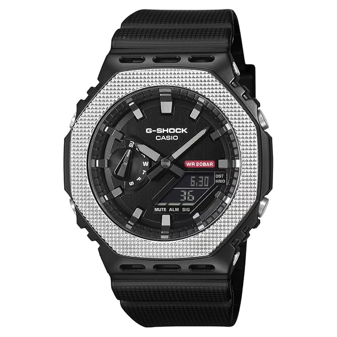 Casio G-Shock GM-2100BM-1ADR Analog-Digital Black Watch Men