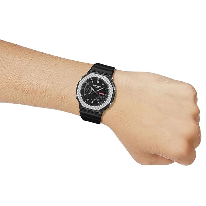 Casio G-Shock GM-2100BM-1ADR Analog-Digital Black Watch Men