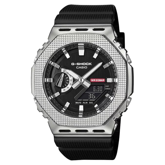 Casio G-Shock GM-2100M-1ADR Analog-Digital Black Watch Men