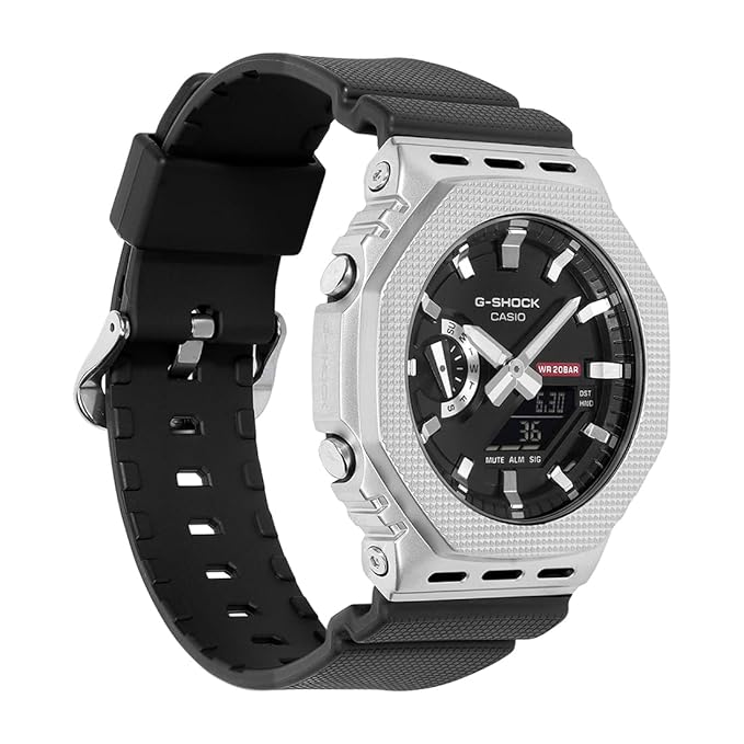 Casio G-Shock GM-2100M-1ADR Analog-Digital Black Watch Men