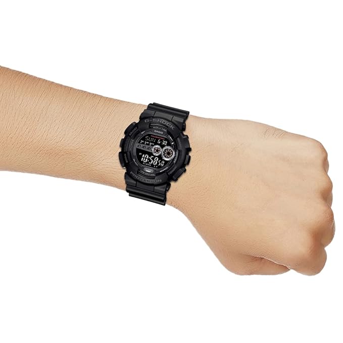 Casio G-Shock Digital Black Dial Men's Watch-GD-100-1BDR