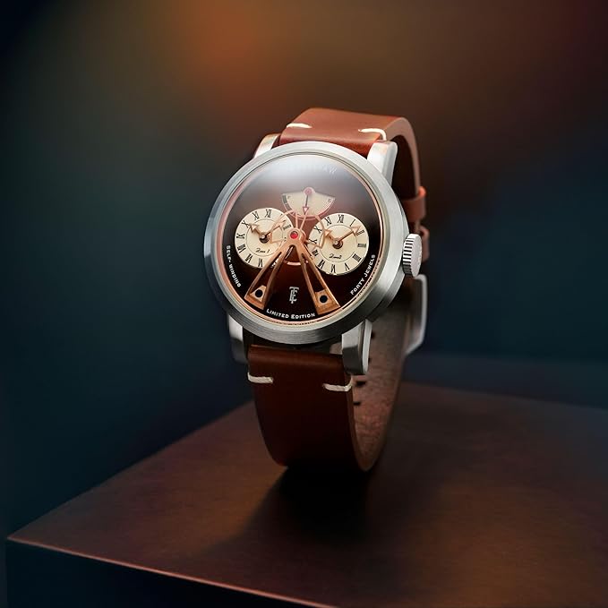 Earnshaw Beaufort Analog Brown Round Dial Men's Watch