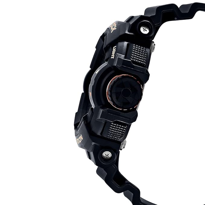 Casio G-Shock GA-400GB-1A4DR Black & Gold Analog-Digital Dial Black Resin Strap Men's Watch Shock And 200M Water Resistant