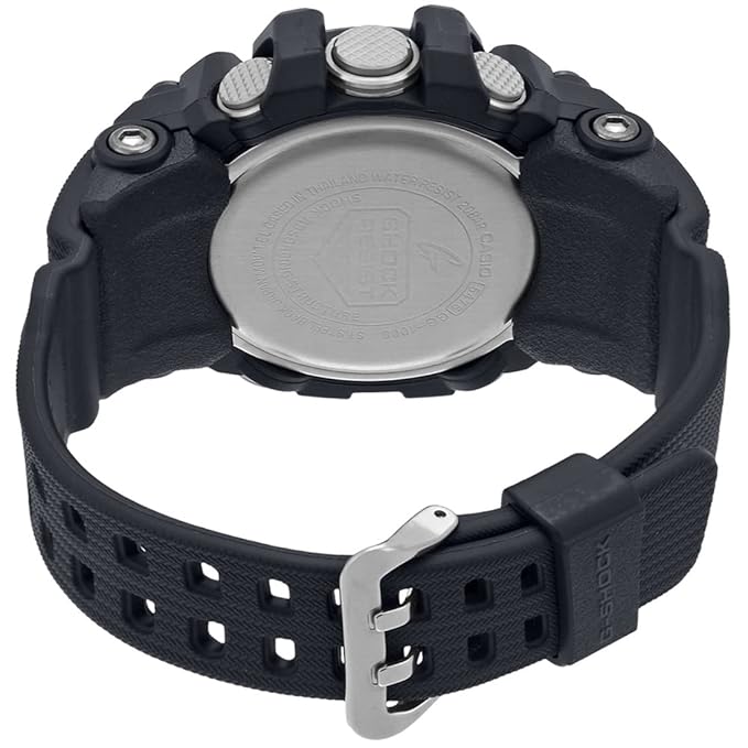 Casio G-Shock GG-1000-1ADR Analog-Digital Black Dial Men Watch Black Resin Strap