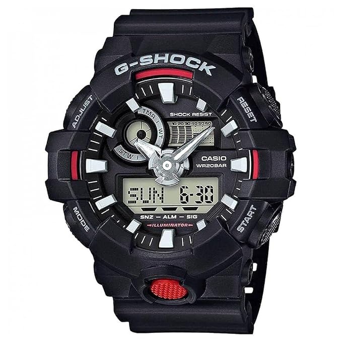 Casio G-Shock Analog-Digital Black Dial Men's Watch