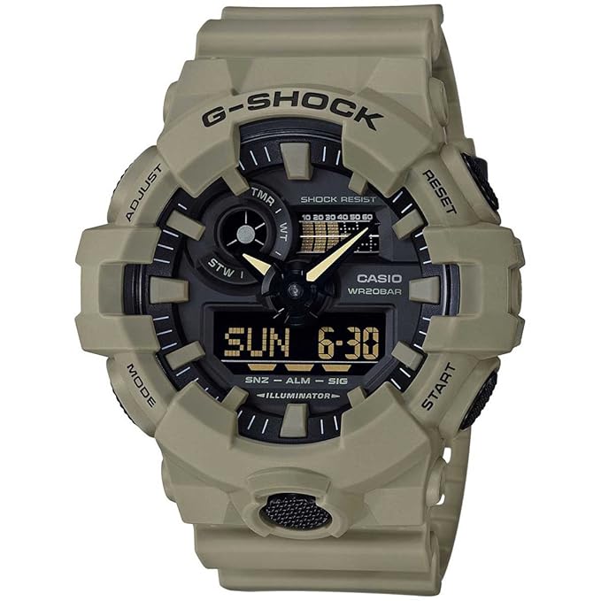 Casio G-Shock Analog-Digital Brown Dial Men's Watch
