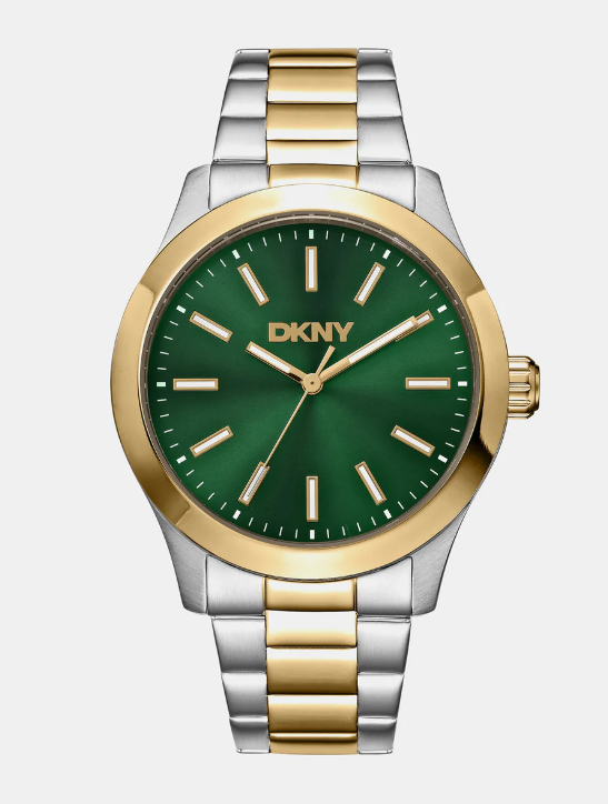 Everyday Men Quartz Dark Green Dial Analog Stainless Steel Watch