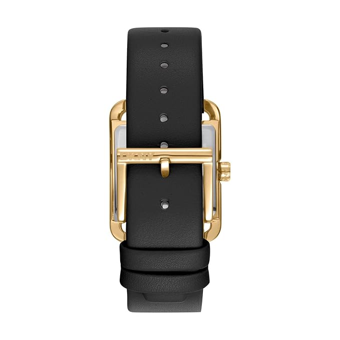 DKNY City Maxi Analog Plain 3-Hands Japanese Movement Square Dial, Diameter 29 x 37 MM, 30 m Water Resistance Women's Wrist Watch