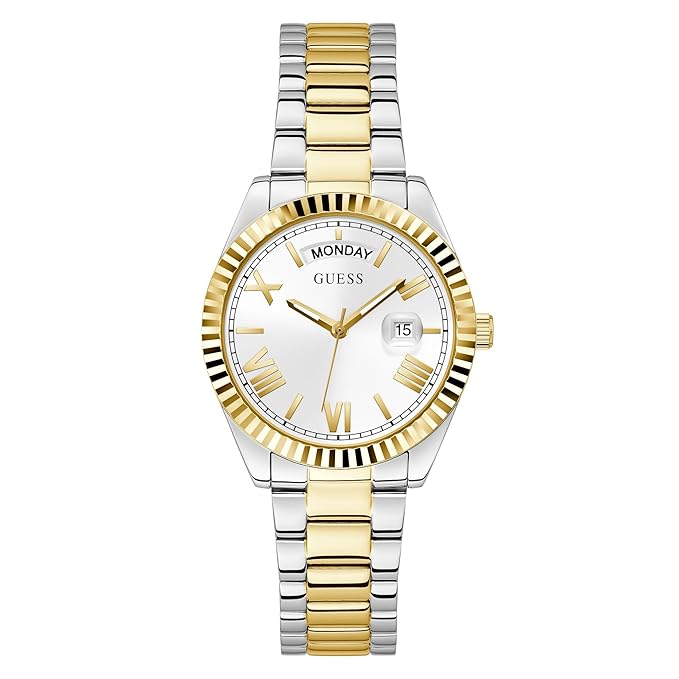 GUESS Luna Analog Watch for Women with Round Dial & Water Resistant Women's Wrist Watches