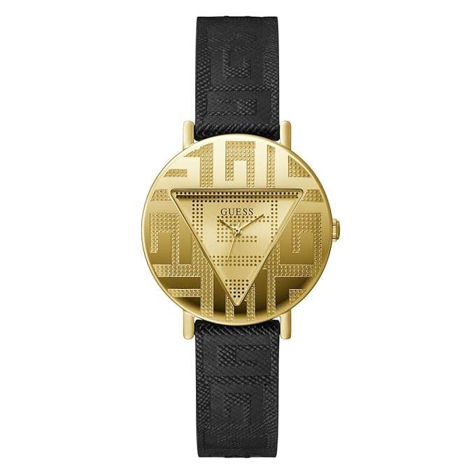 GUESS Analog Beige Dial Women's Watch