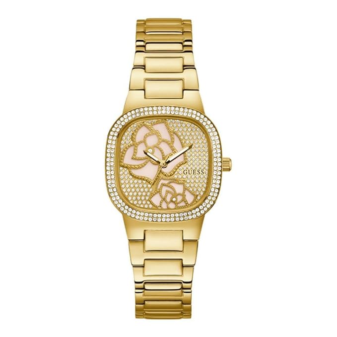 Guess Analog Gold Dial Women's Watch