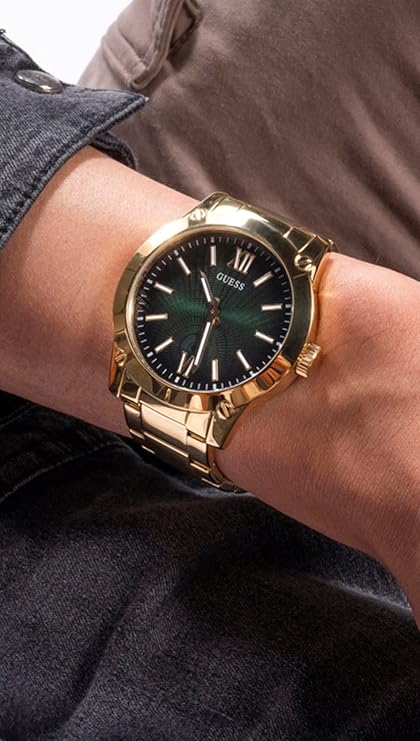 Guess Analog Green Dial Men's Watch