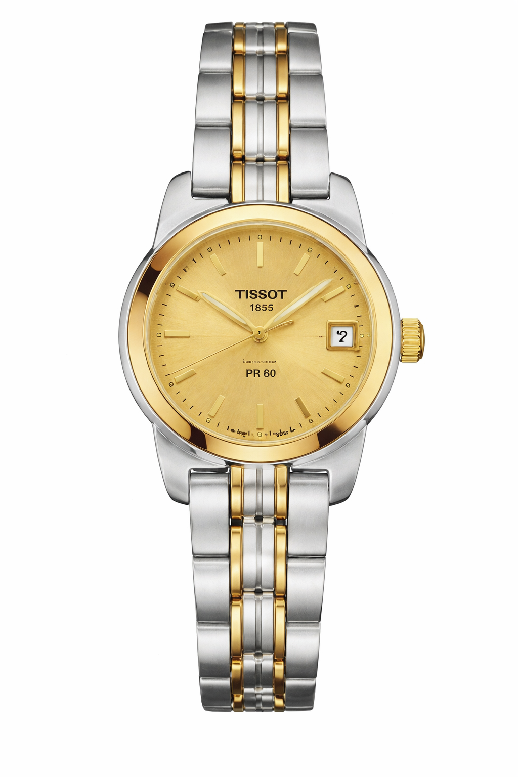 Tissot PR-50 Analog Gold Dial Women's Watch