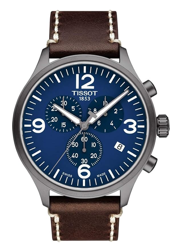 Tissot T-Sport Chronograph XL Blue Dial Men's Watch