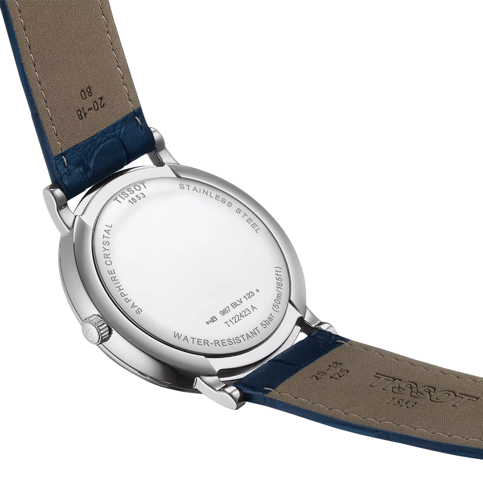 Tissot Unisex Carson Swiss Quartz Stainless Steel Dress Watch